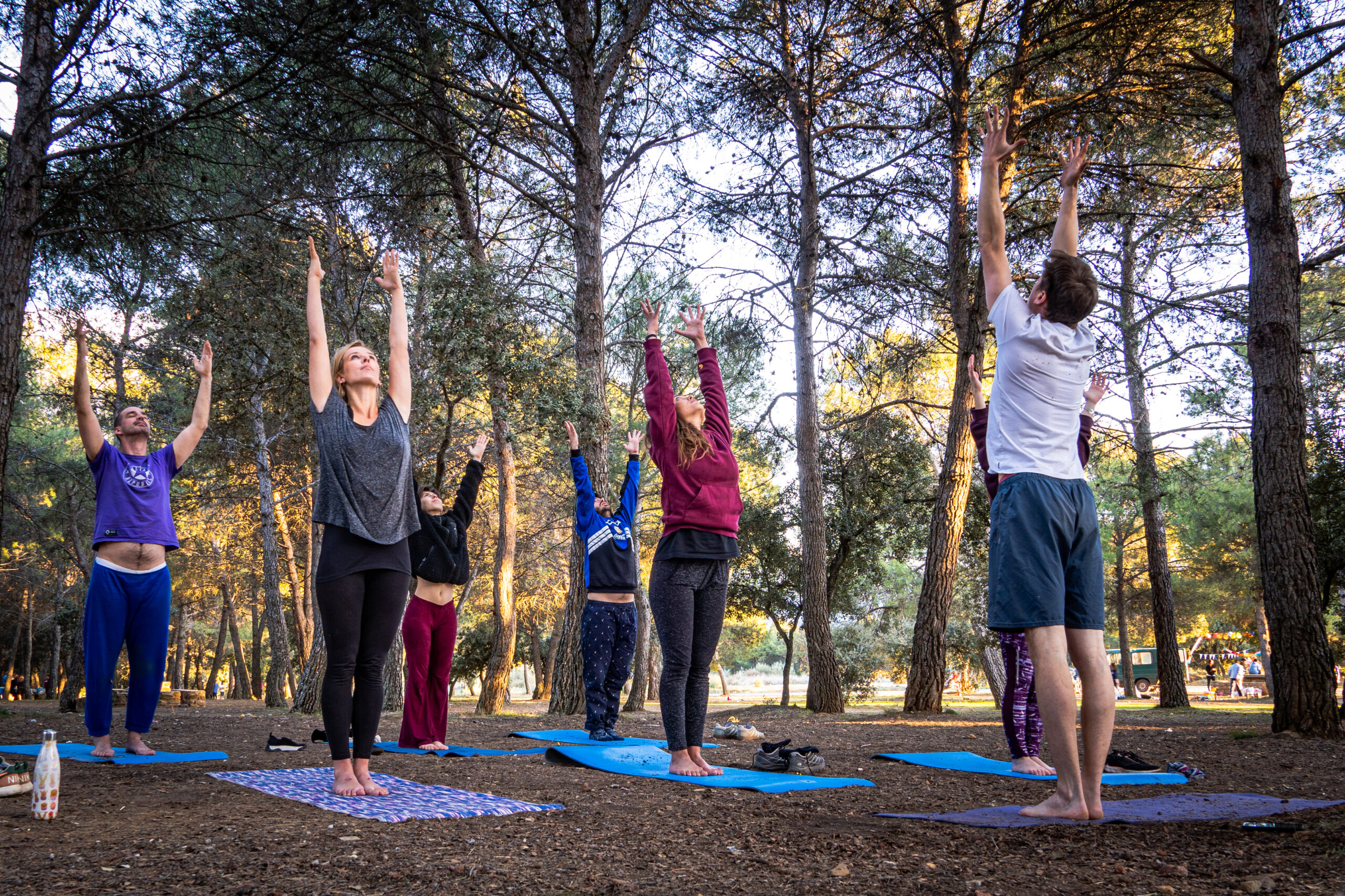 yoga hike granada session