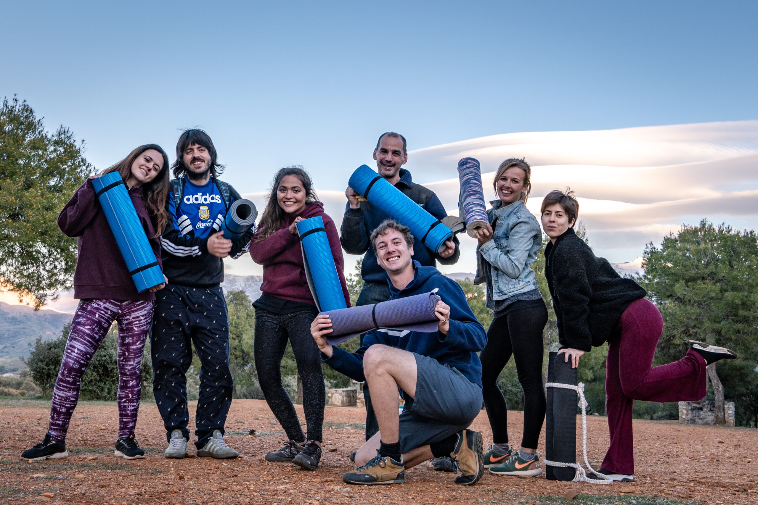 yoga hike granada spain